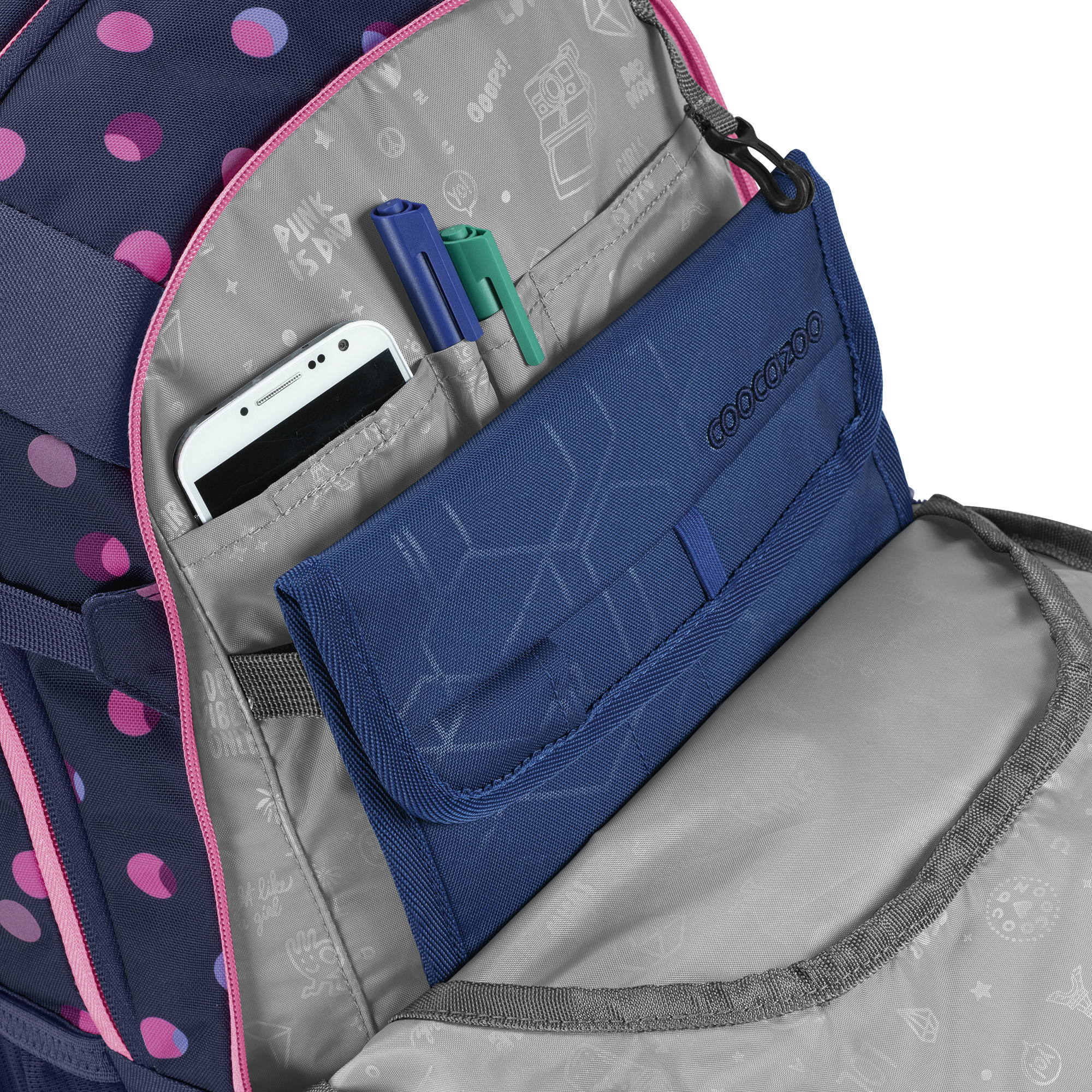 Coocazoo Rucksack MATE, Reflective Moons