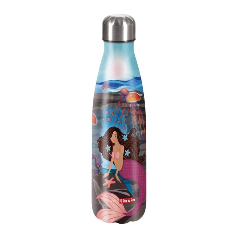 Edelstahl-Trinkflasche Mermaid Delia | Step by Step
