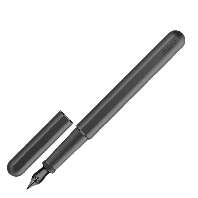 INK stilform Tintenfüller Aluminium Black Warp