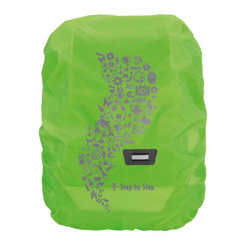 Regen-/Sicherheitshülle M Grün | Step by Step