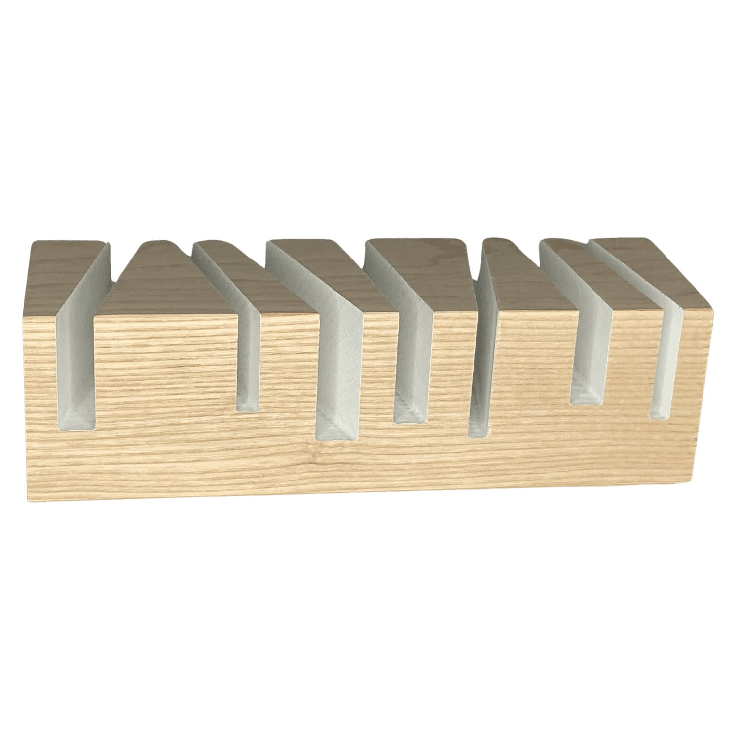 Holzorganizer BRiXX cuts Braunesche weiss | e+m Holzprodukte