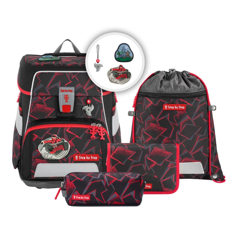 SPACE Ranzen-Set 5-teilig Ninja Yuma | Step by Step