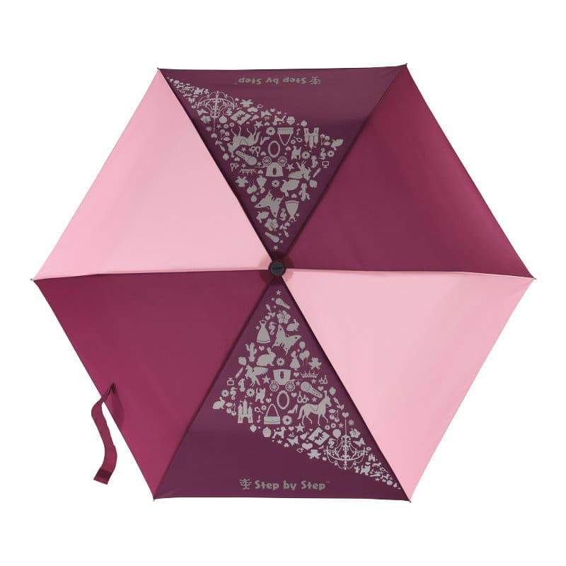  Regenschirm Magic Rain Effekt Berry/Pink | Step by Step