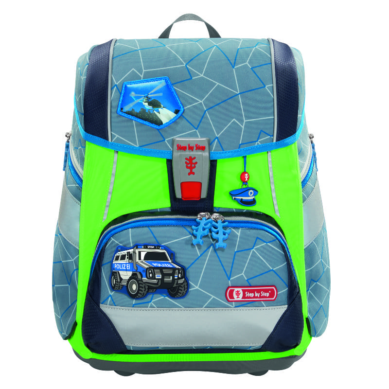 Neon Pull-Over Grün für Schulranzen 2in1 Plus | Step by Step