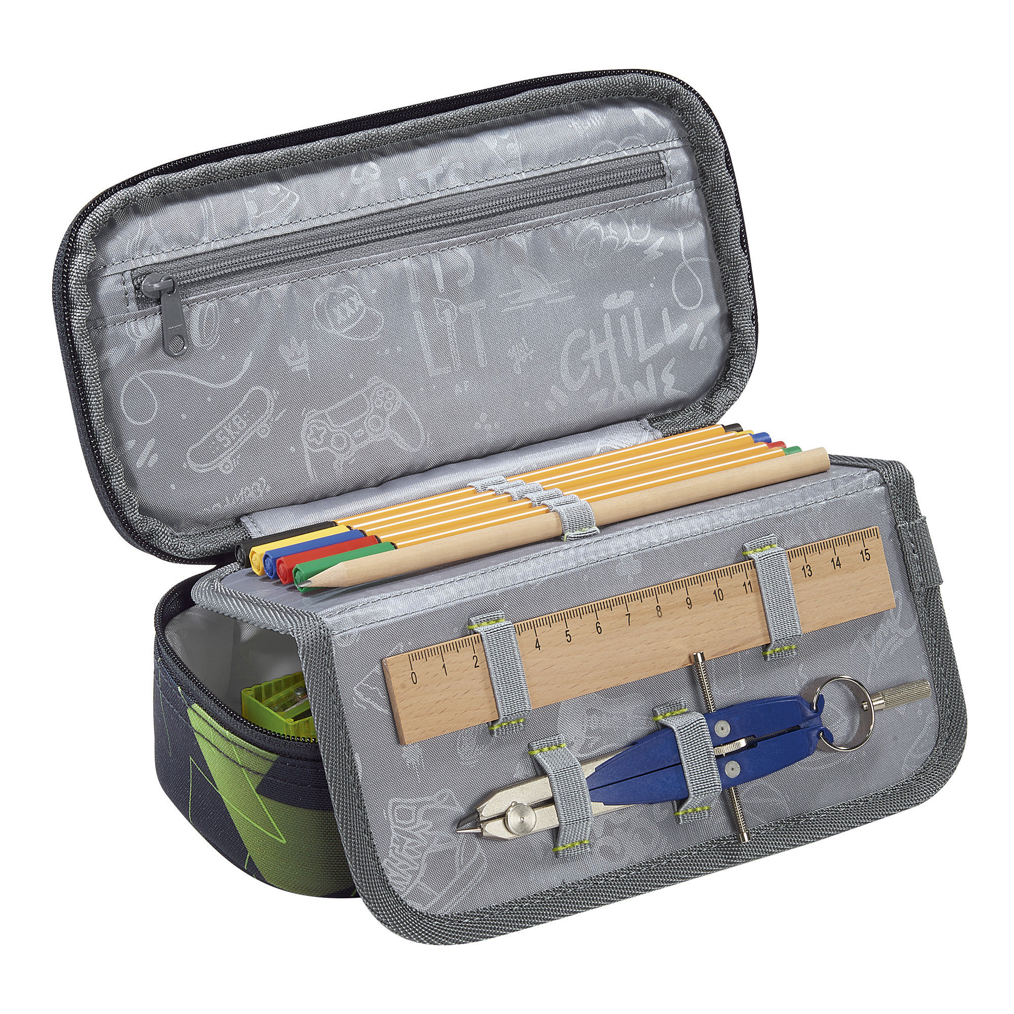 Coocazoo Mäppchen "Lime Flash"