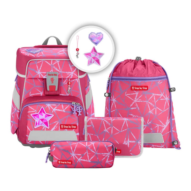 SPACE Ranzen-Set 5-teilig Star Stella  | Step by Step