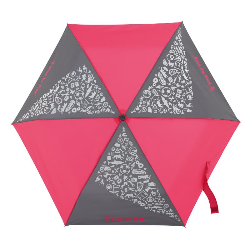  Regenschirm Magic Rain Effekt Neon Pink | Step by Step
