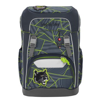 Step by Step GIANT Schulrucksack-Set „Dark Cat Chiko“