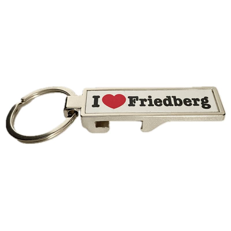 Friedberg Schlüsselanhänger & Flaschenöffner I ♥ Friedberg