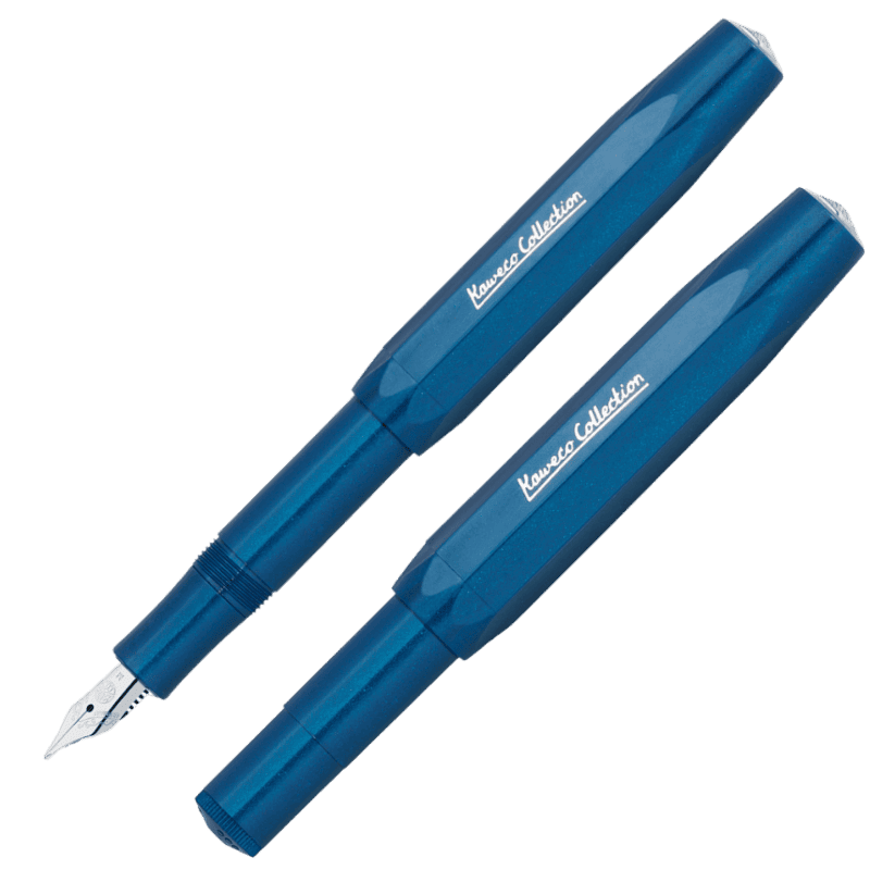 Kaweco COLLECTION Füllhalter Toyama Teal Stahlfeder B  letzte Chance