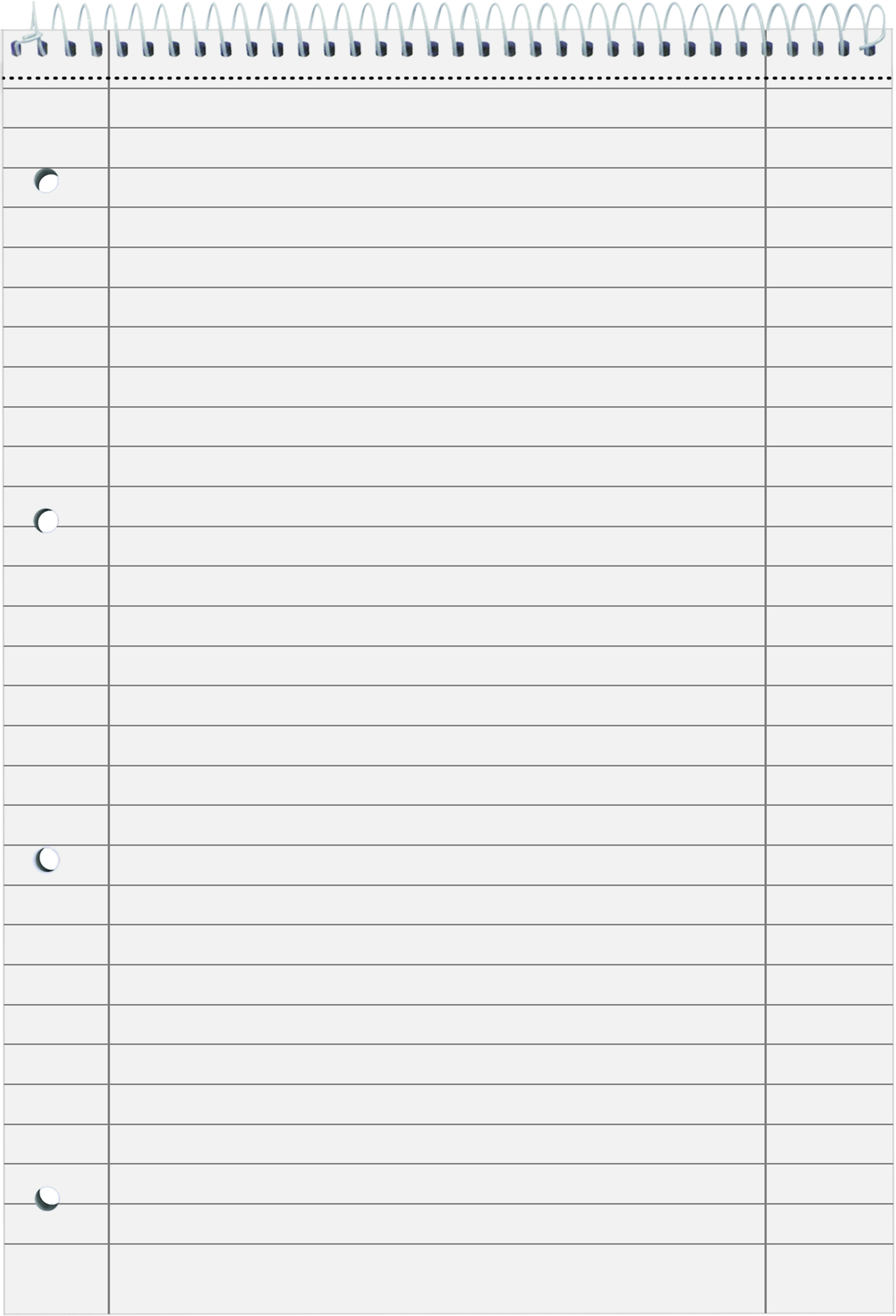 Brunnen Collegeblock A4 Spirale oben Lin.27