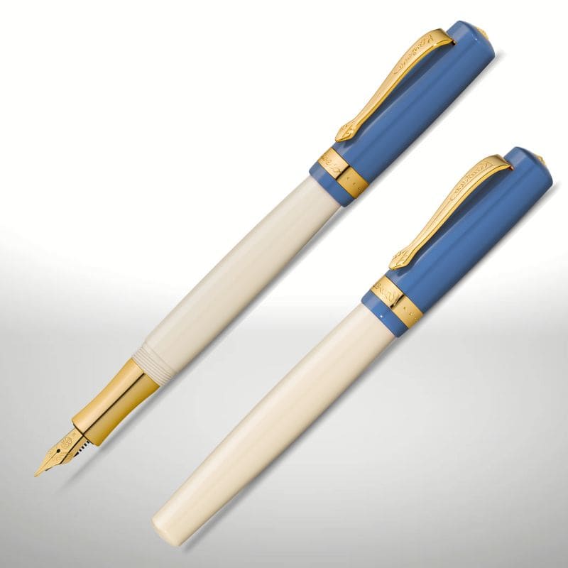 Kaweco STUDENT Füllhalter 50´s Rock blau/creme Federstärke  M