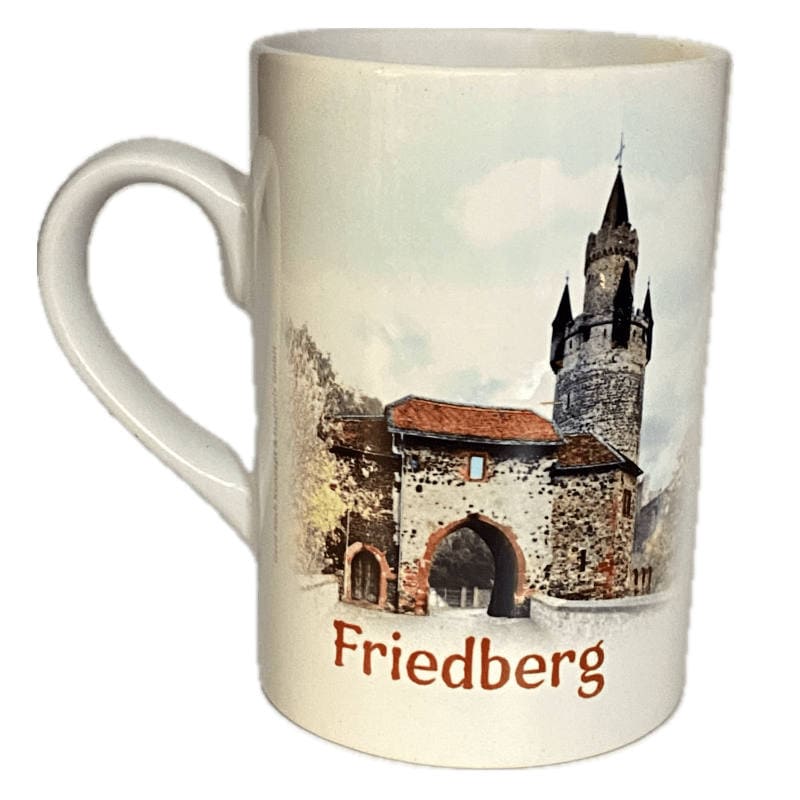 Friedberg Teebecher Burgeingang