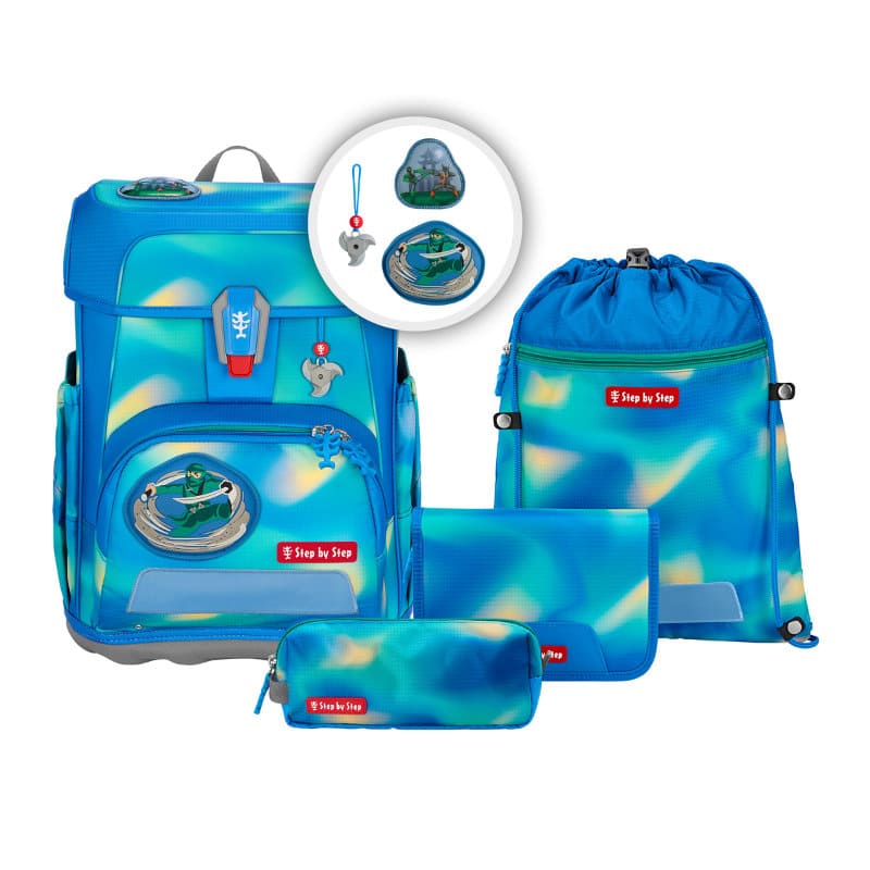 CLOUD Flash Special Edition Schulranzen-Set  5-tlg. Ninja Zazu | Step by Step