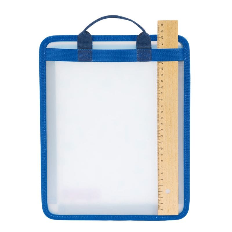 Faltbare Heftbox blau | Step by Step