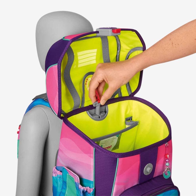 CLOUD OCEAN Schulranzen-Set „Dolphin Lana“